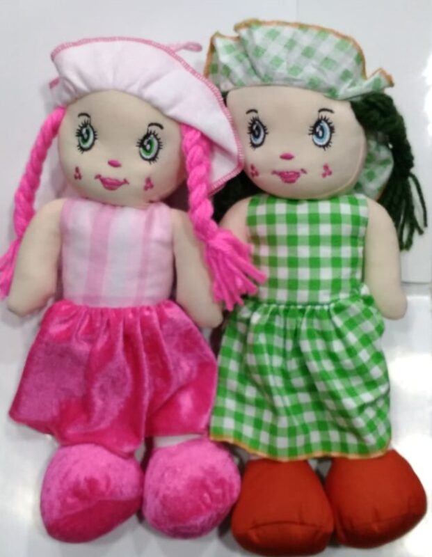 Toptan Oyuncak Bez Bebek Peluş 60 cm Boy 1160 Nur Toptan Oyuncak